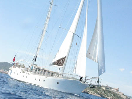 Sailing Ibiza