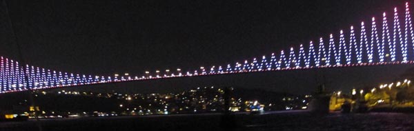 Bosphorous by night