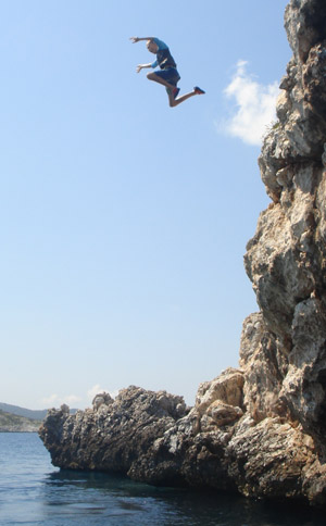 Cliff Jumping